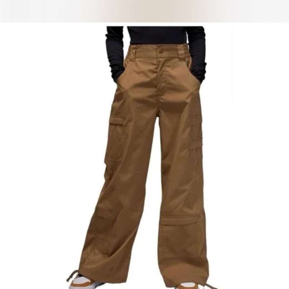 Jordan Women's Brown Wide Leg Cargo Pants